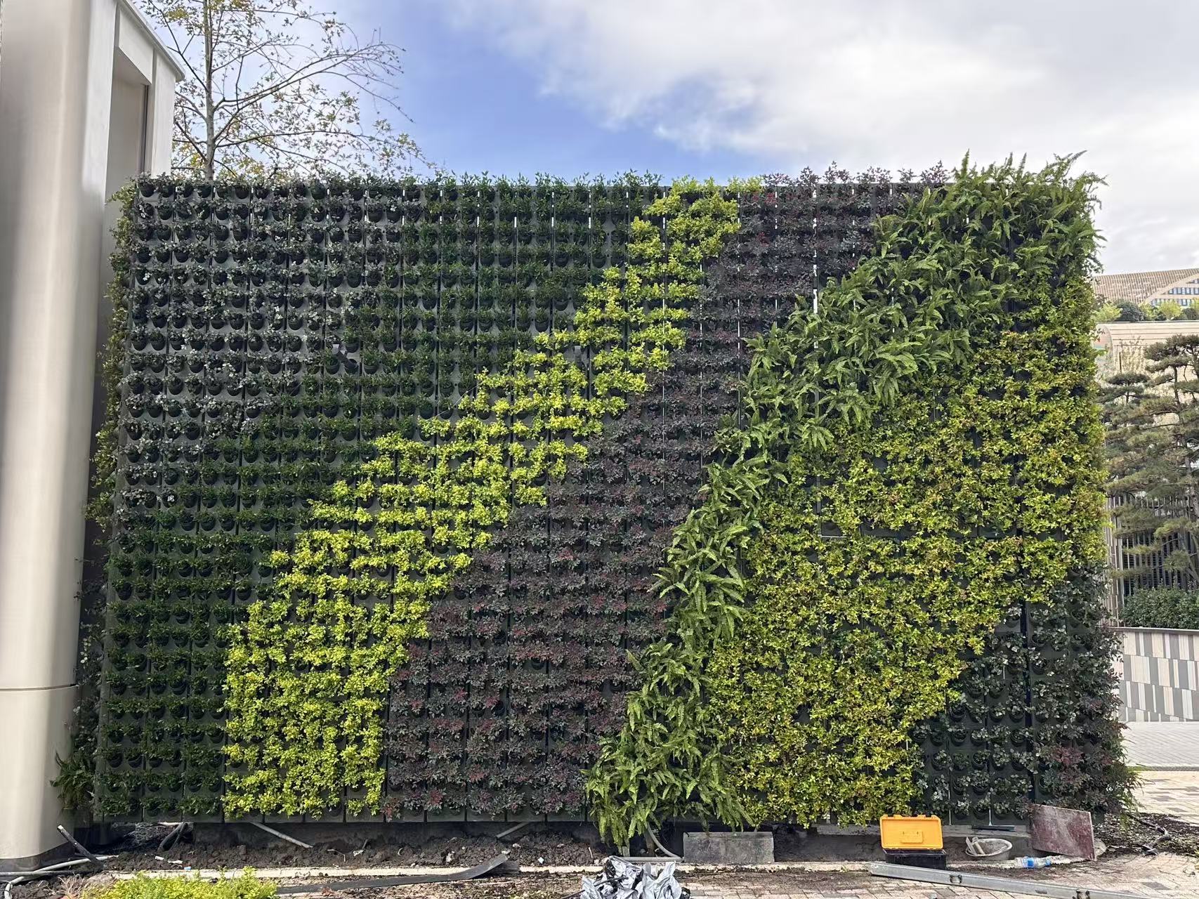 杭州世纪中心--杭州之门华尔道夫酒店垂直绿化项目(图6)